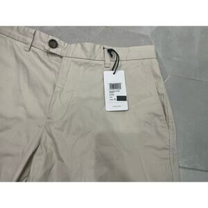Reiss Mens Wicker-Chino Shorts Tan NWT Tags With Minor Flaw 30” Waist